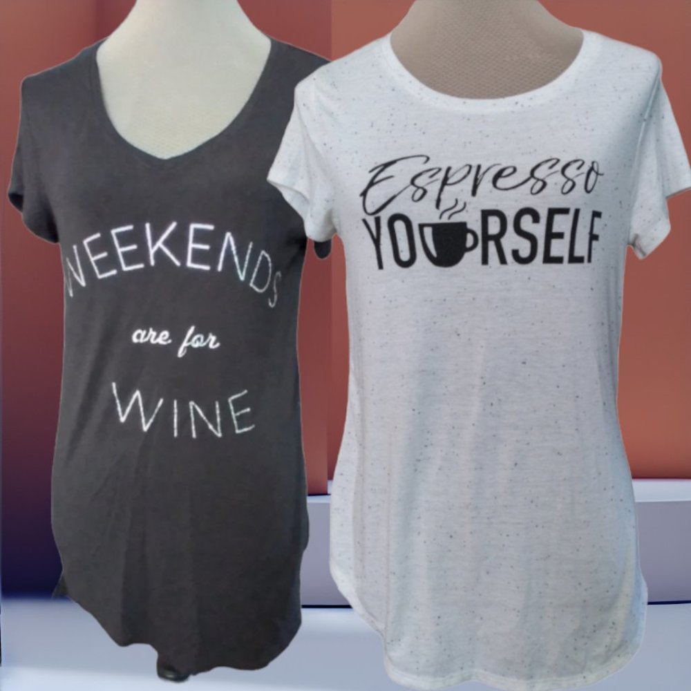 APT 9 pair of T shirts Size M